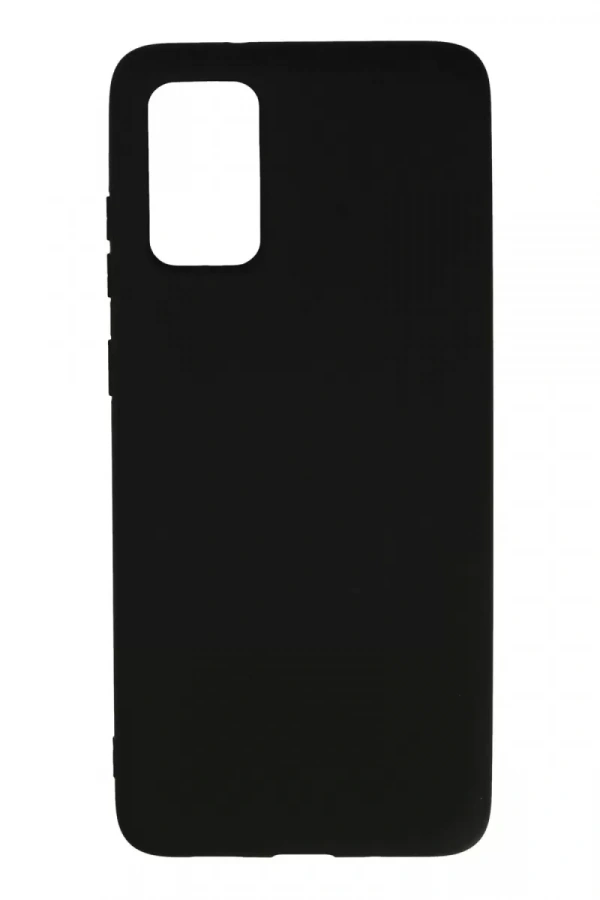 Samsung Galaxy S20 Plus Kılıf Nano içi Kadife Silikon - Siyah