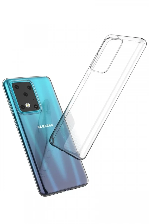 Samsung Galaxy S20 Ultra Kılıf Lüx Şeffaf Silikon