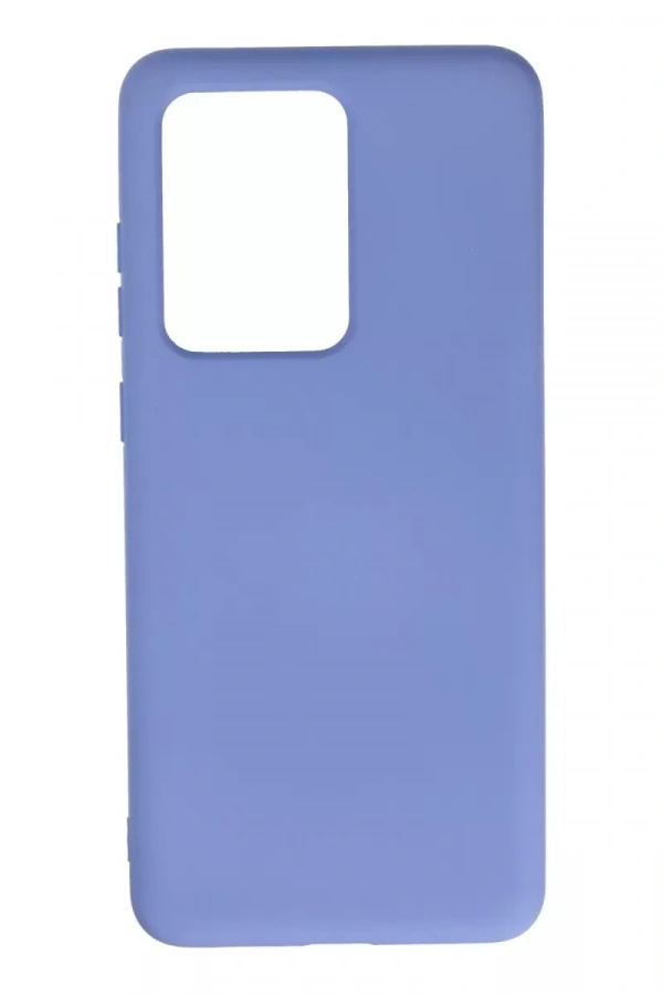 Samsung Galaxy S20 Ultra Kılıf Nano içi Kadife Silikon - Lila