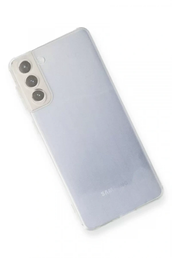 Samsung Galaxy S21 FE Kılıf Lüx Şeffaf Silikon