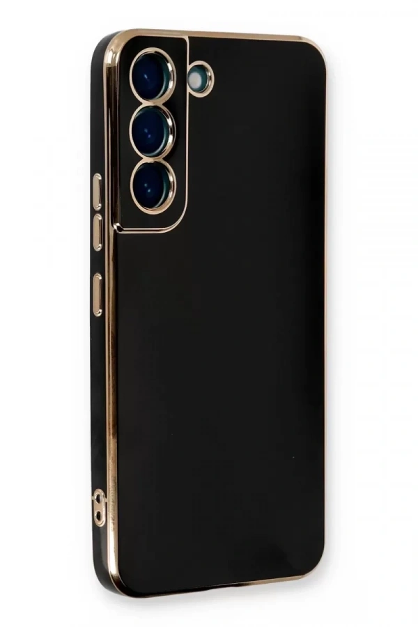 Samsung Galaxy S21 FE Kılıf Volet Silikon - Siyah