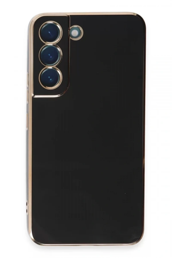 Samsung Galaxy S21 Kılıf Volet Silikon - Siyah