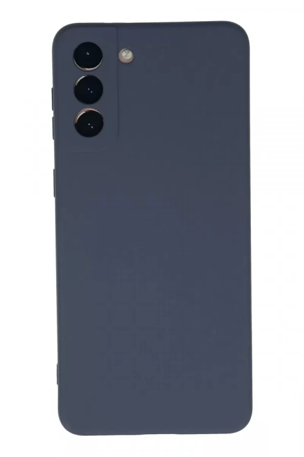 Samsung Galaxy S21 Plus Kılıf Nano içi Kadife Silikon - Gri