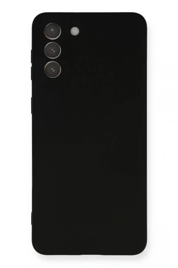 Samsung Galaxy S21 Plus Kılıf Nano içi Kadife Silikon - Siyah