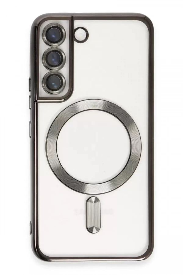 Samsung Galaxy S22 Kılıf Kross Magneticsafe Kapak - Siyah