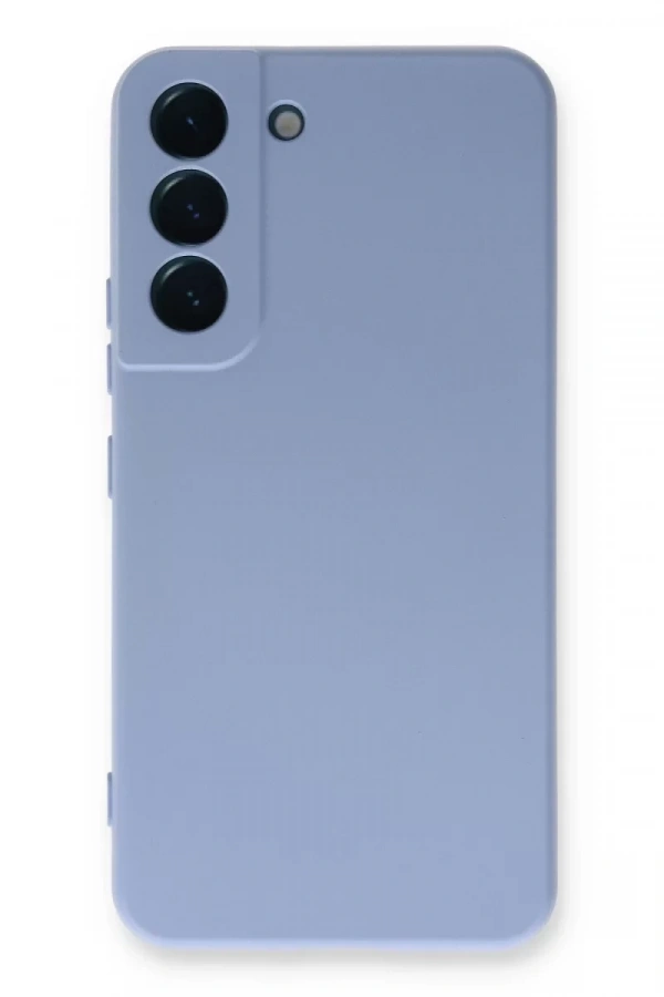 Samsung Galaxy S22 Plus Kılıf Nano içi Kadife Silikon - Lila