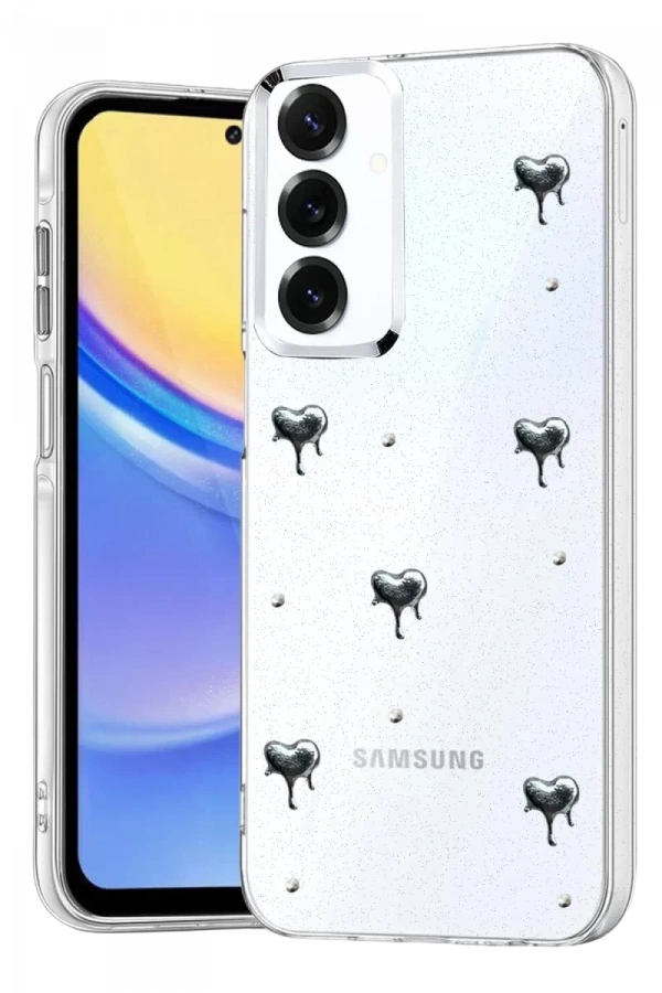 Samsung Galaxy S23 FE Fiyonk Desenli Kapak - Desen 1