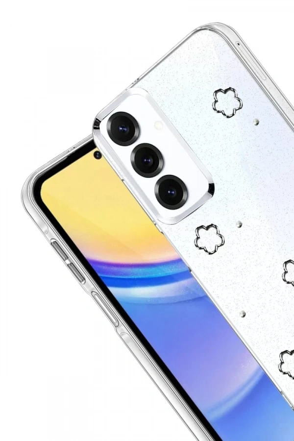 Samsung Galaxy S23 FE Fiyonk Desenli Kapak - Desen 2