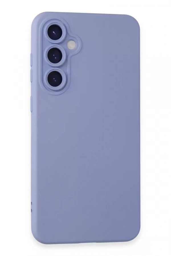 Samsung Galaxy S23 FE Kılıf Nano içi Kadife Silikon - Lila