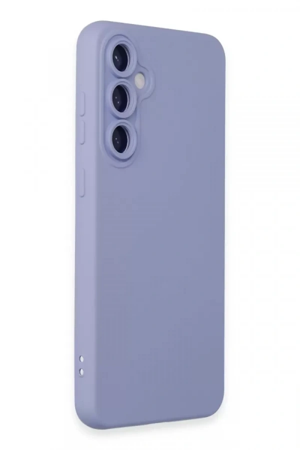 Samsung Galaxy S23 FE Kılıf Nano içi Kadife Silikon - Lila