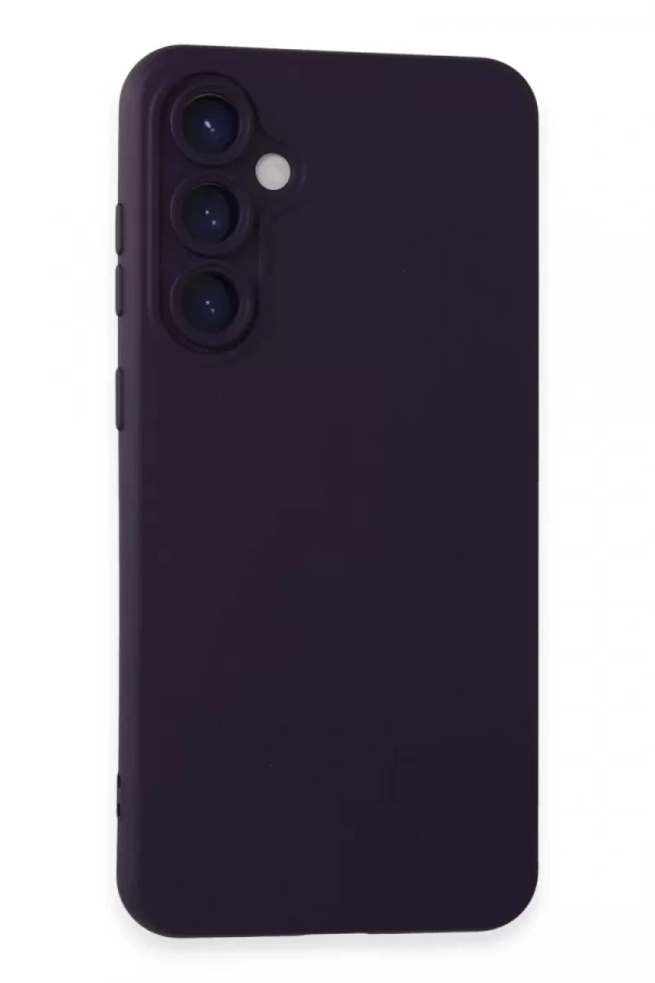 Samsung Galaxy S23 FE Kılıf Nano içi Kadife Silikon - Mor