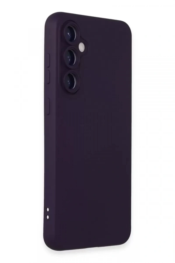 Samsung Galaxy S23 FE Kılıf Nano içi Kadife Silikon - Mor