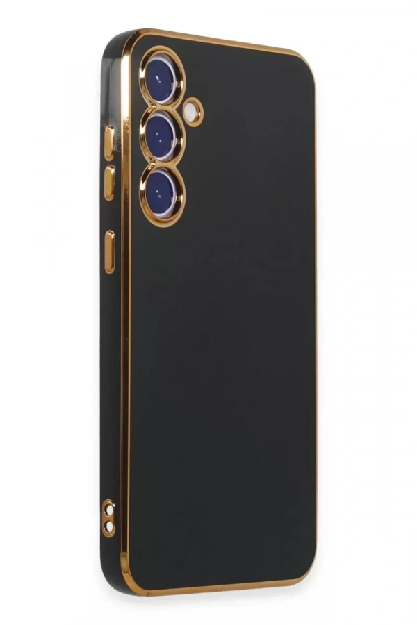 Samsung Galaxy S23 FE Kılıf Volet Silikon - Siyah