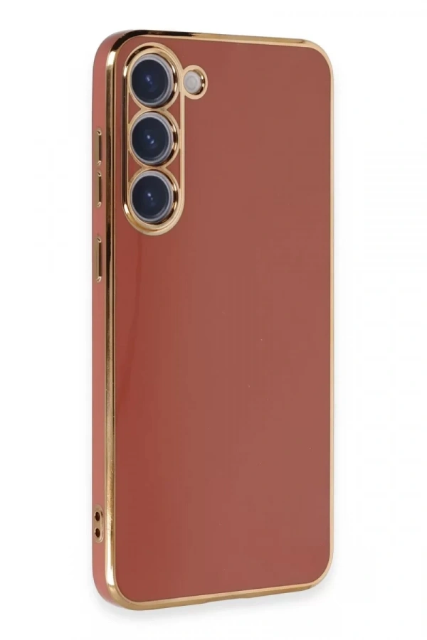 Samsung Galaxy S23 Kılıf Volet Silikon - Kırmızı