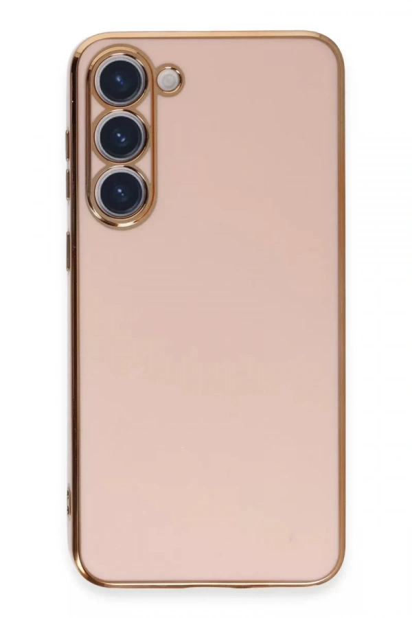 Samsung Galaxy S23 Kılıf Volet Silikon - Pembe