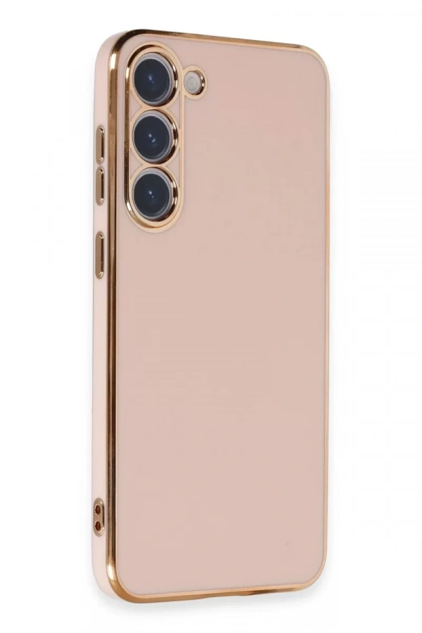 Samsung Galaxy S23 Kılıf Volet Silikon - Pembe