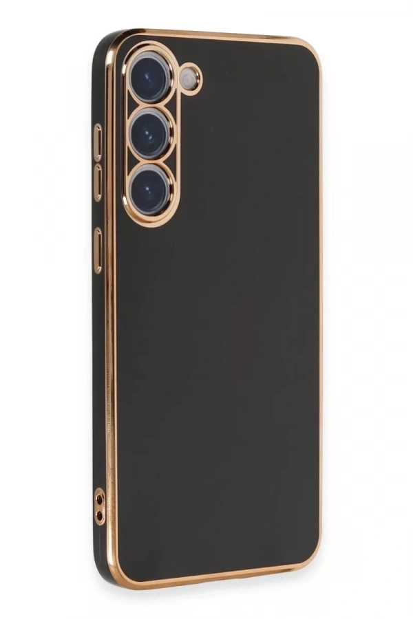 Samsung Galaxy S23 Kılıf Volet Silikon - Siyah