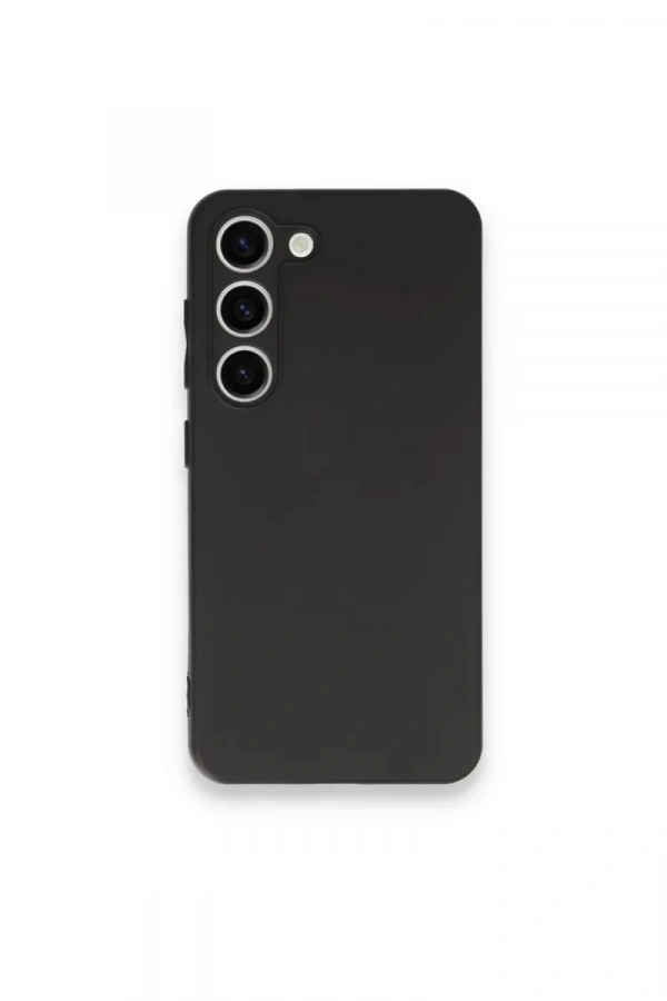 Samsung Galaxy S23 Plus Kılıf First Silikon - Siyah