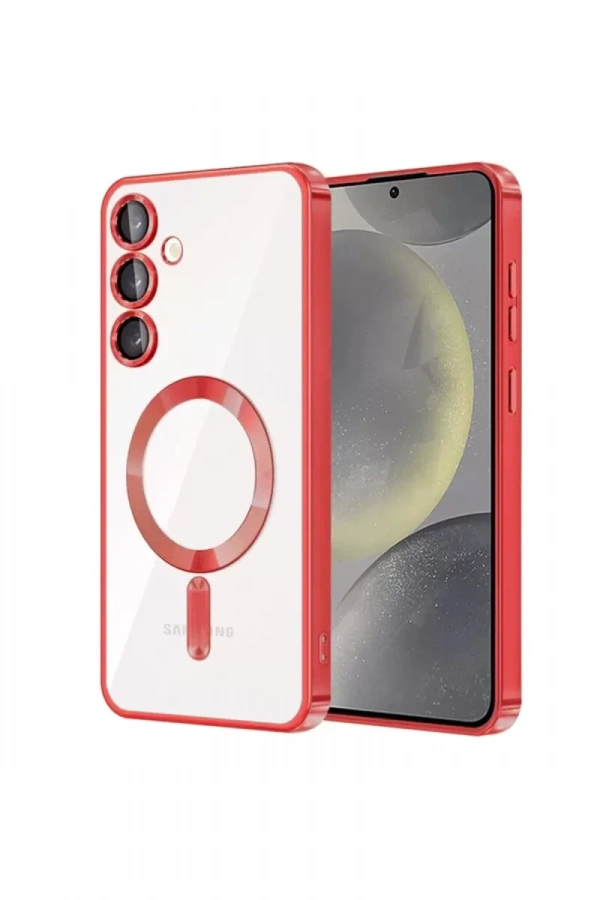Samsung Galaxy S23 Plus Kılıf Kross Magneticsafe Kapak - Kırmızı