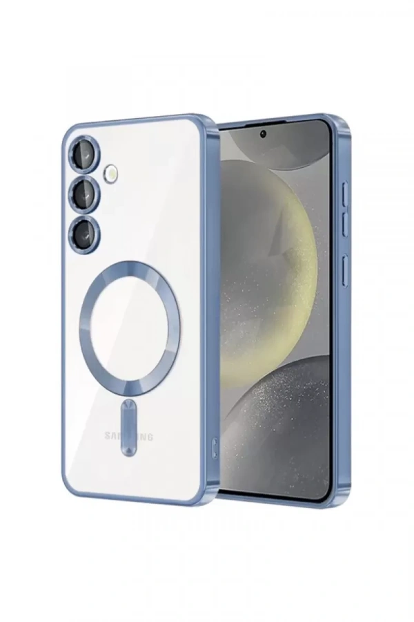 Samsung Galaxy S23 Plus Kılıf Kross Magneticsafe Kapak - Sierra Blue