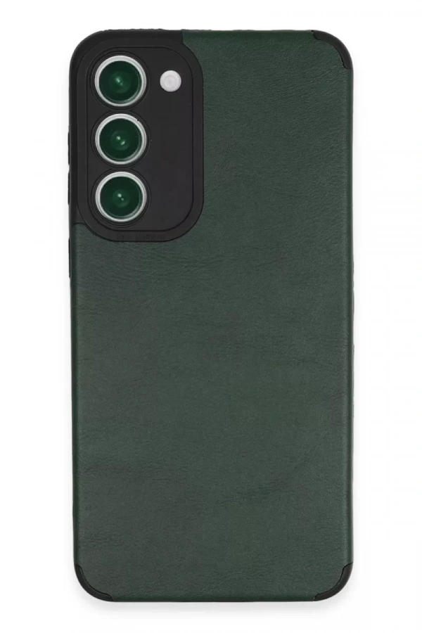 Samsung Galaxy S23 Plus Kılıf Loop Deri Silikon - Yeşil