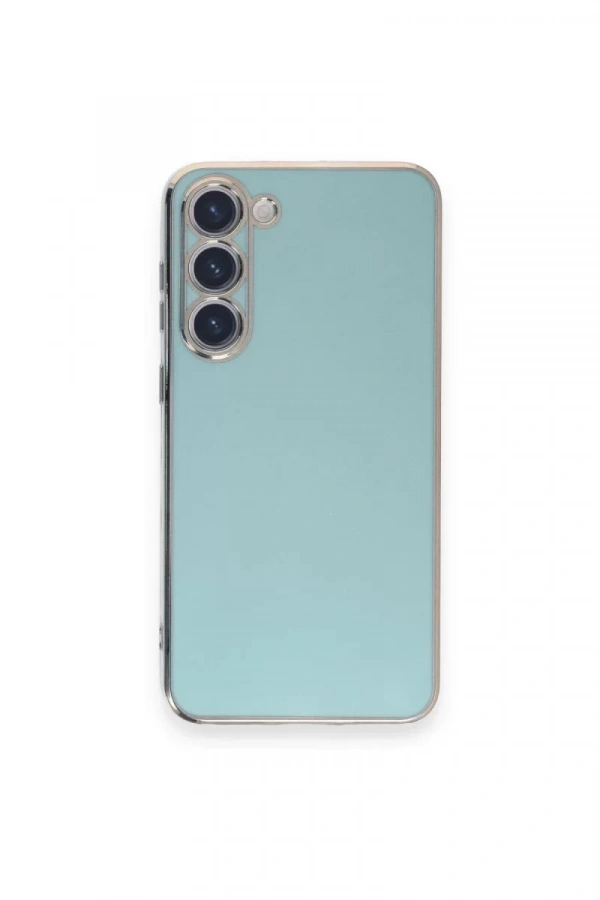 Samsung Galaxy S23 Plus Kılıf Volet Silikon - Açık Yeşil