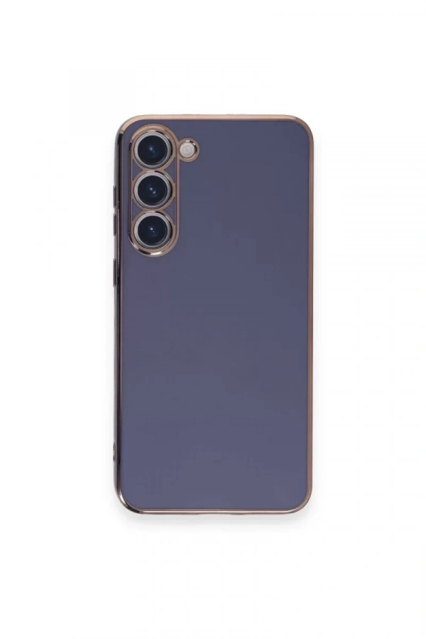 Samsung Galaxy S23 Plus Kılıf Volet Silikon - Mavi