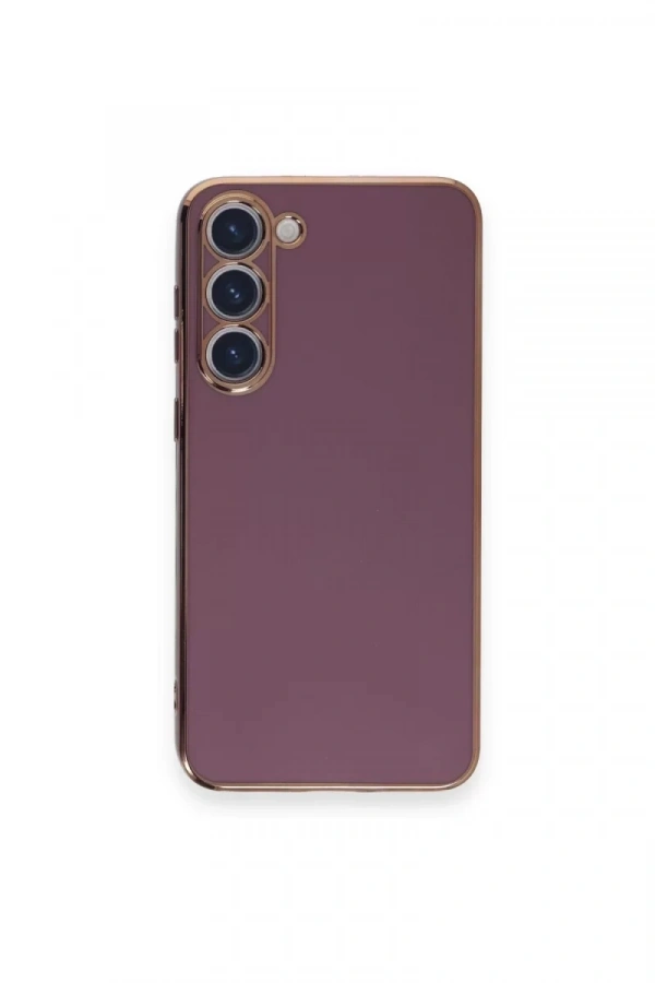 Samsung Galaxy S23 Plus Kılıf Volet Silikon - Mor