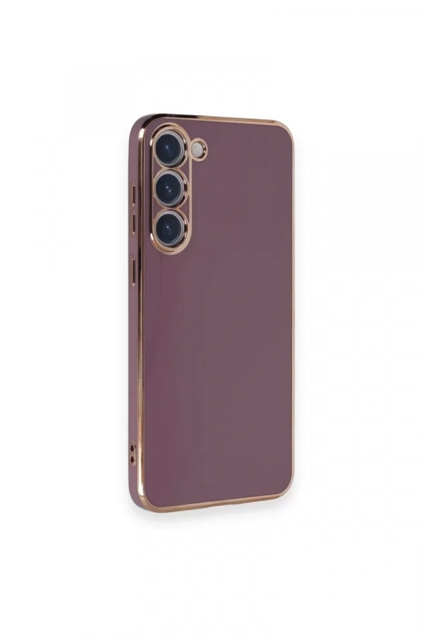 Samsung Galaxy S23 Plus Kılıf Volet Silikon - Mor