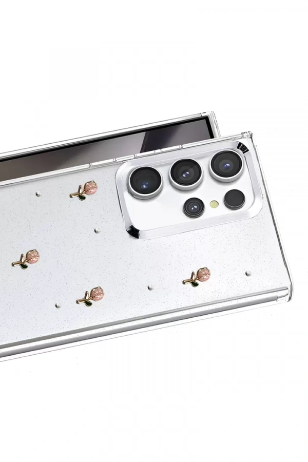 Samsung Galaxy S23 Ultra Fiyonk Desenli Kapak - Desen 6