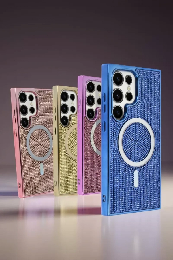 Samsung Galaxy S23 Ultra Helen Magsafe Kapak - Siyah