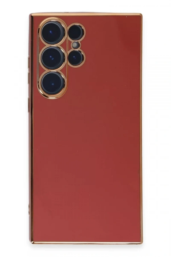 Samsung Galaxy S23 Ultra Kılıf Volet Silikon - Kırmızı