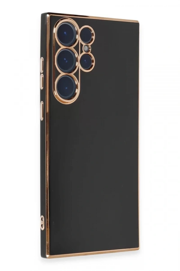 Samsung Galaxy S23 Ultra Kılıf Volet Silikon - Siyah