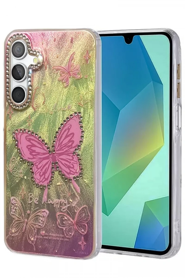 Samsung Galaxy S24 FE Kılıf Blade Aynalı Desenli Kapak - Desen 5