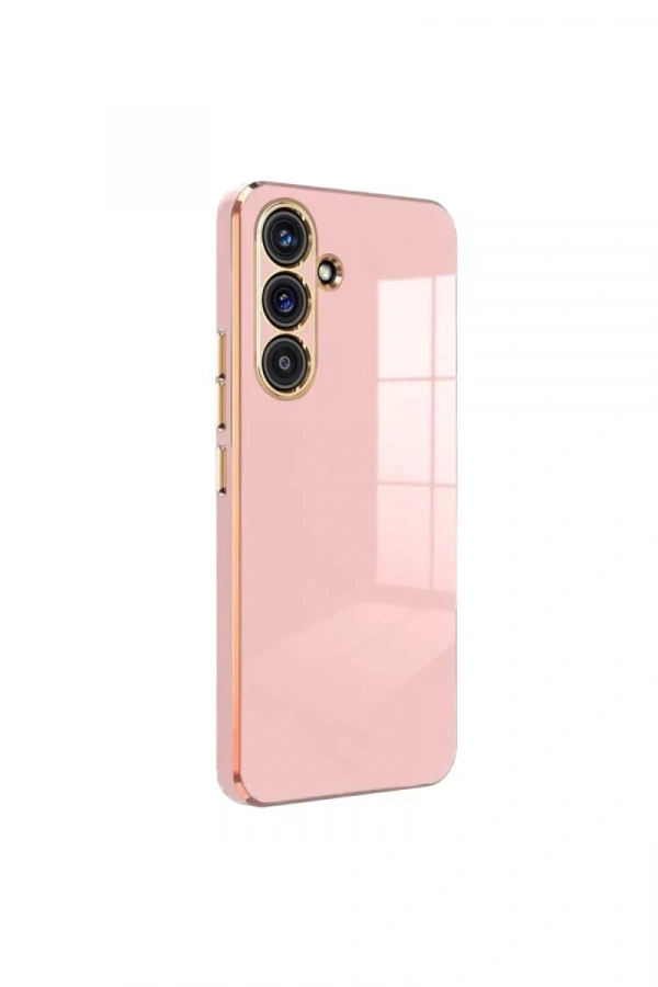 Samsung Galaxy S24 FE Kılıf Volet Silikon - Pembe