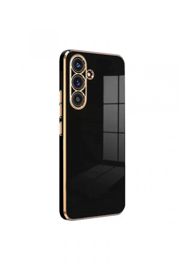 Samsung Galaxy S24 FE Kılıf Volet Silikon - Siyah