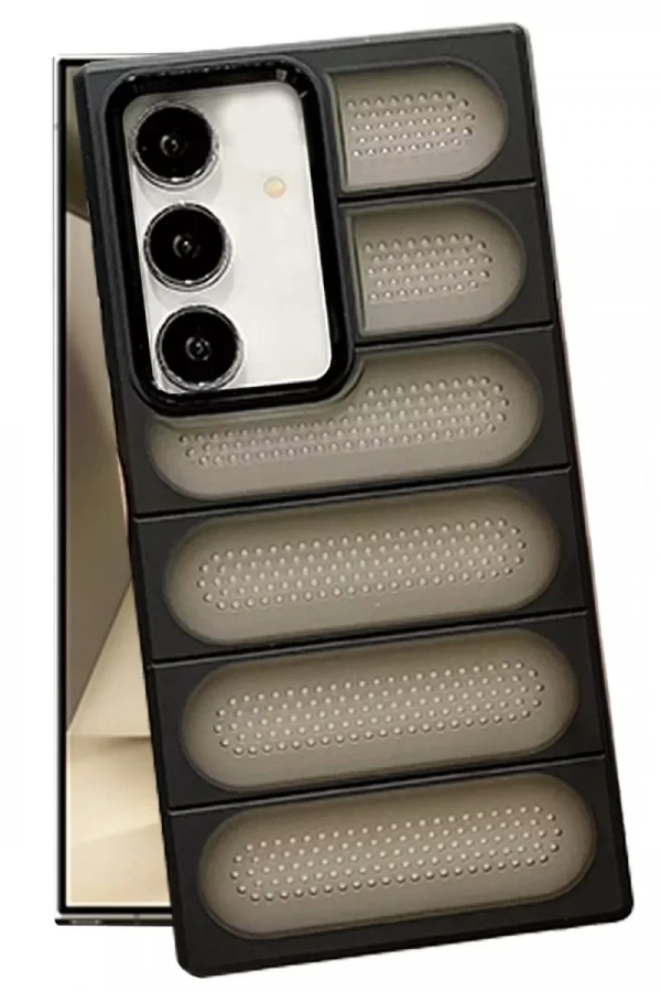 Samsung Galaxy S24 Kılıf Airmax Silikon Kapak - Siyah