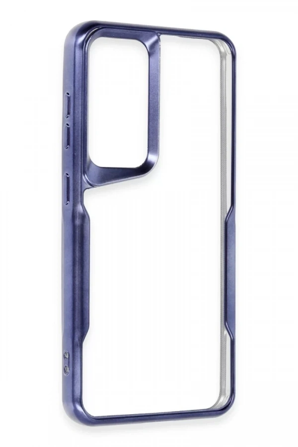Samsung Galaxy S24 Kılıf Boyi Silikon Kapak - Lacivert