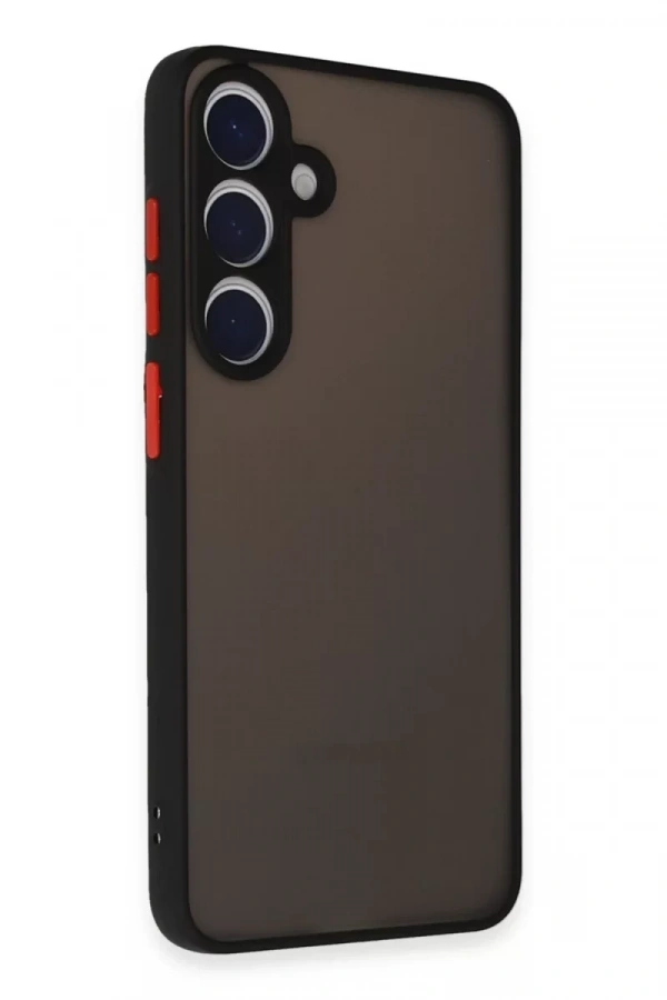 Samsung Galaxy S24 Kılıf Montreal Silikon Kapak - Siyah