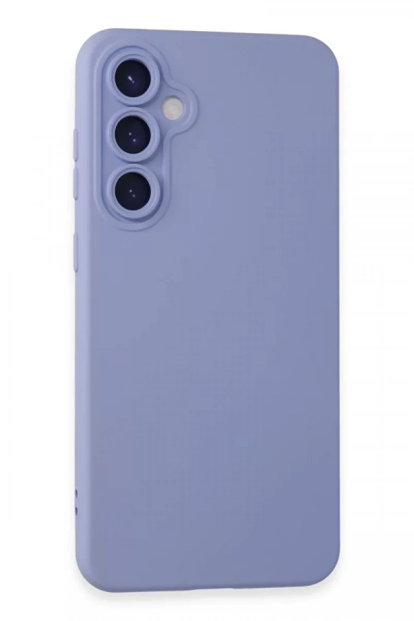 Samsung Galaxy S24 Kılıf Nano içi Kadife Silikon - Lila