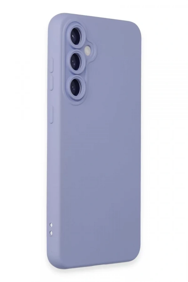 Samsung Galaxy S24 Kılıf Nano içi Kadife Silikon - Lila