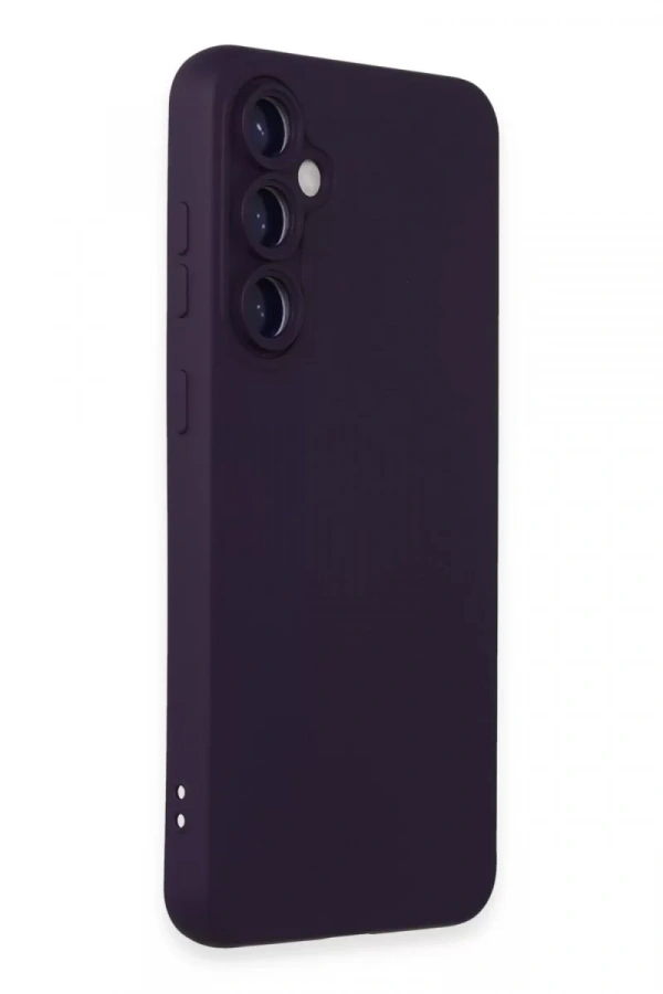 Samsung Galaxy S24 Kılıf Nano içi Kadife Silikon - Mor