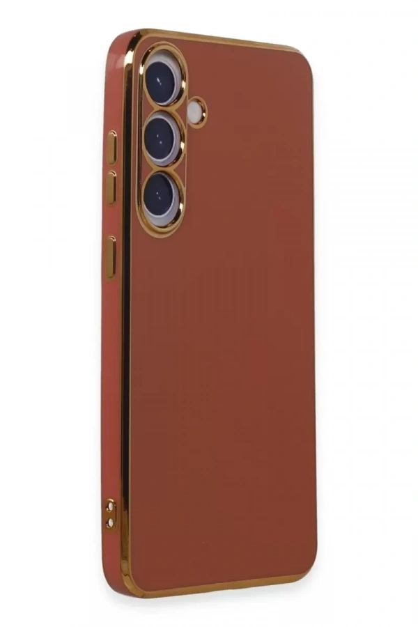 Samsung Galaxy S24 Kılıf Volet Silikon - Kırmızı