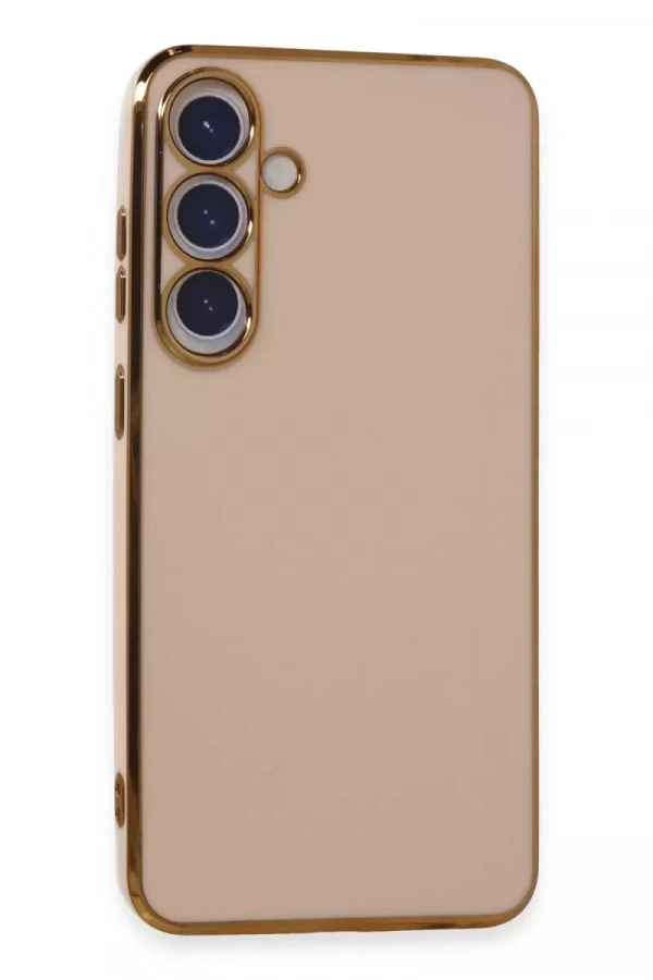 Samsung Galaxy S24 Kılıf Volet Silikon - Pembe