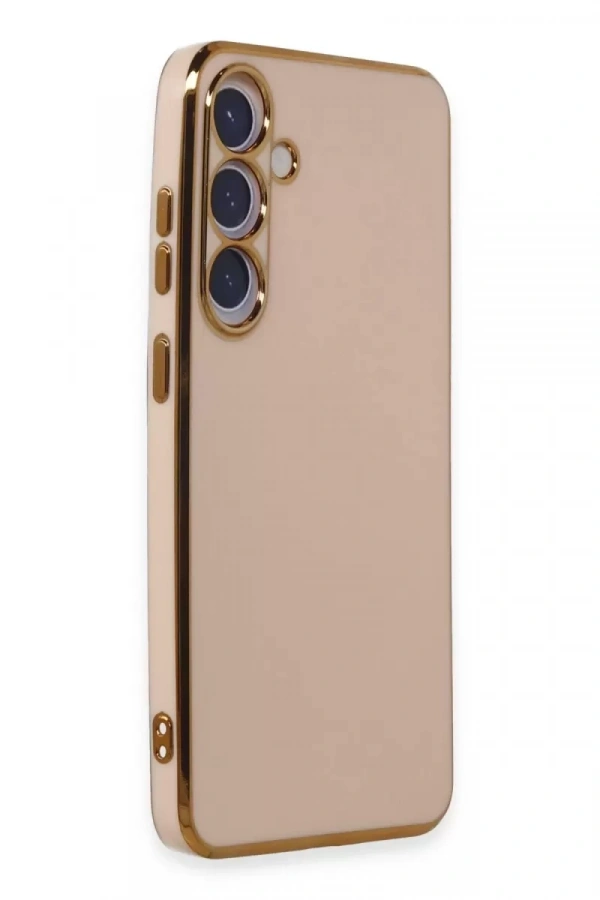 Samsung Galaxy S24 Kılıf Volet Silikon - Pembe