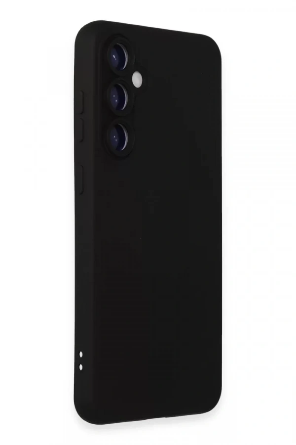 Samsung Galaxy S24 Plus Kılıf Nano içi Kadife Silikon - Siyah