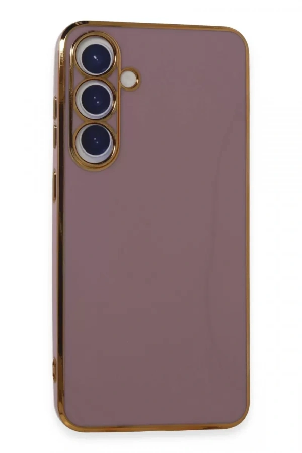 Samsung Galaxy S24 Plus Kılıf Volet Silikon - Mor