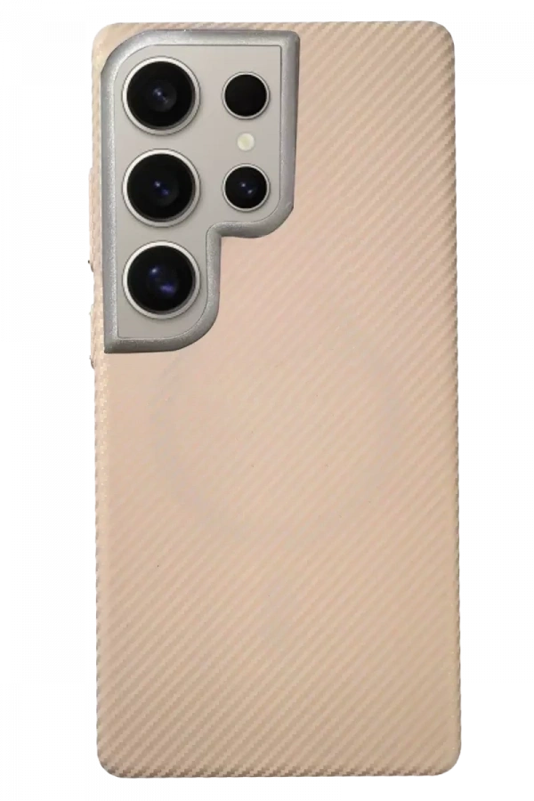 Samsung Galaxy S24 Ultra Besa Magsafe Kapak - Desert