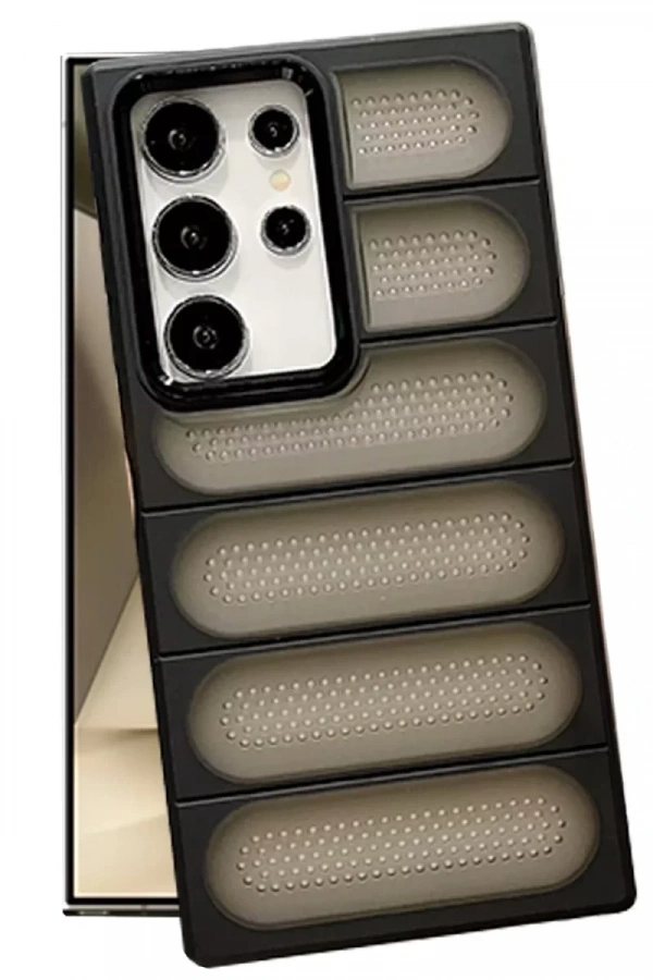 Samsung Galaxy S24 Ultra Kılıf Airmax Silikon Kapak - Siyah