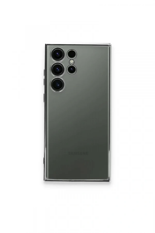 Samsung Galaxy S24 Ultra Kılıf Lensli Silikon - Mor